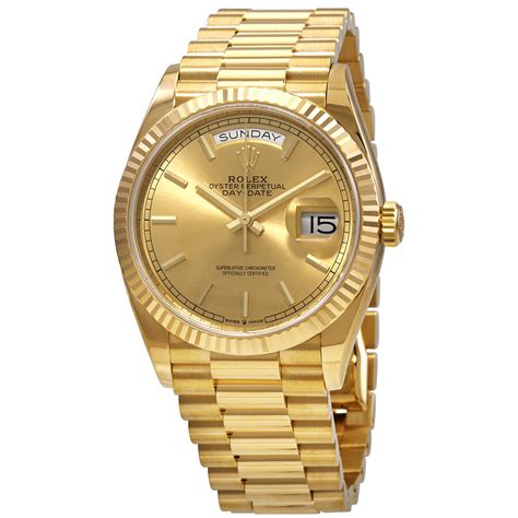 rolex gold gerke|rolex day date gold.